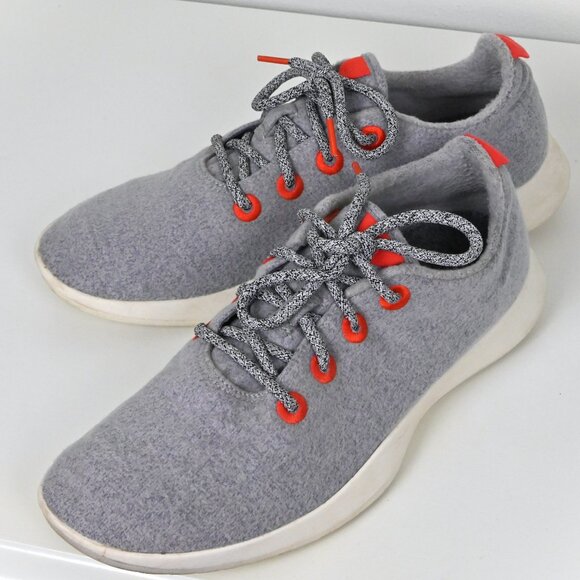 Allbirds Canada Maple Leaf Mizzles Merino Wool Runner Gray Sneakers US 12 UK 11 - Picture 3 of 16